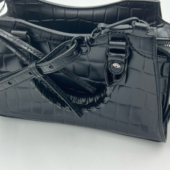 Balenciaga Neo City Bag Black Croc Authentic Luxury - Picture 6 of 10